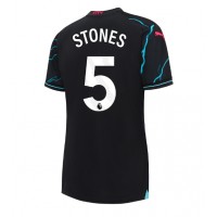 Manchester City John Stones #5 Replica Third Shirt Ladies 2023-24 Short Sleeve